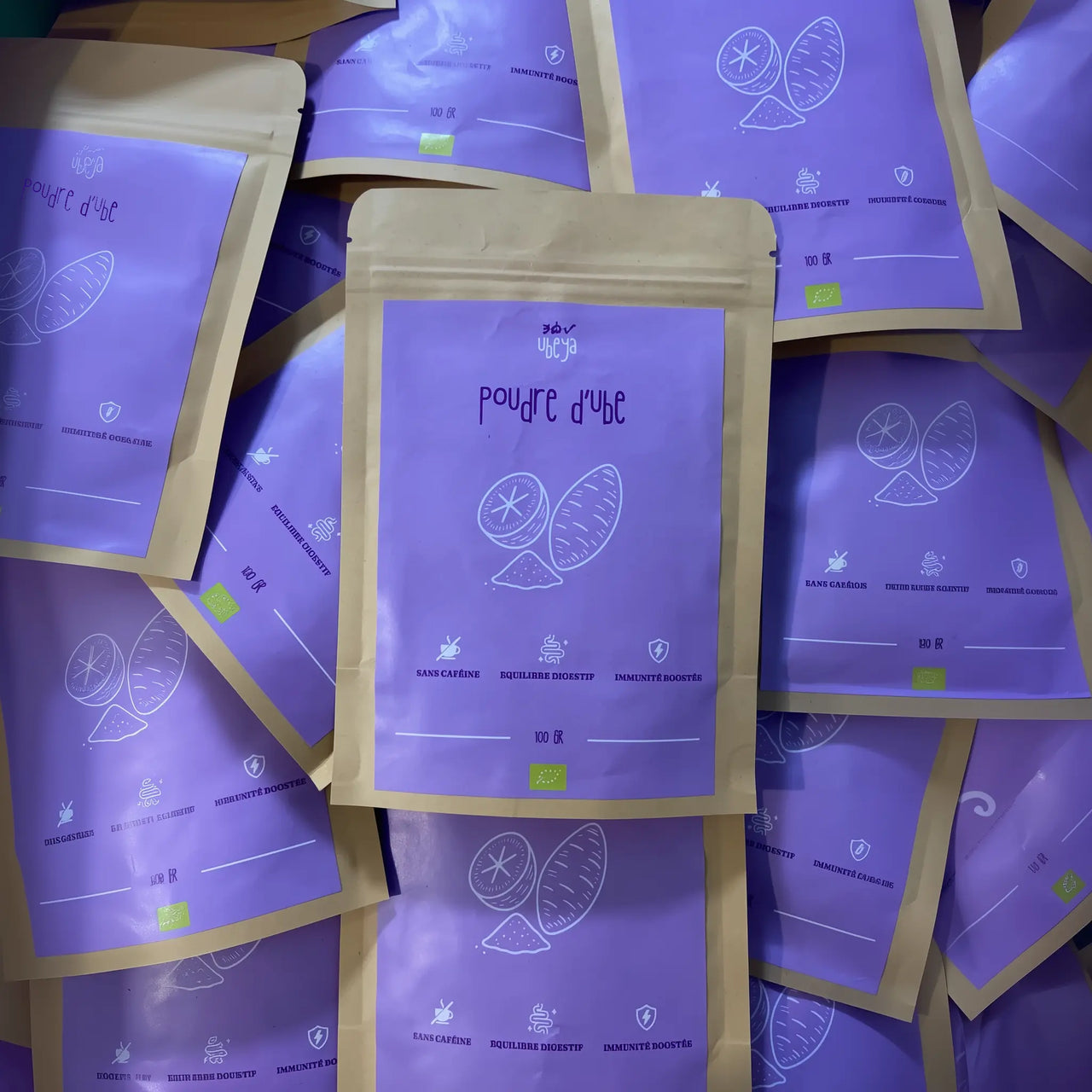 Poudre d'Ube 100% Pure - Ubeya - Ubeya